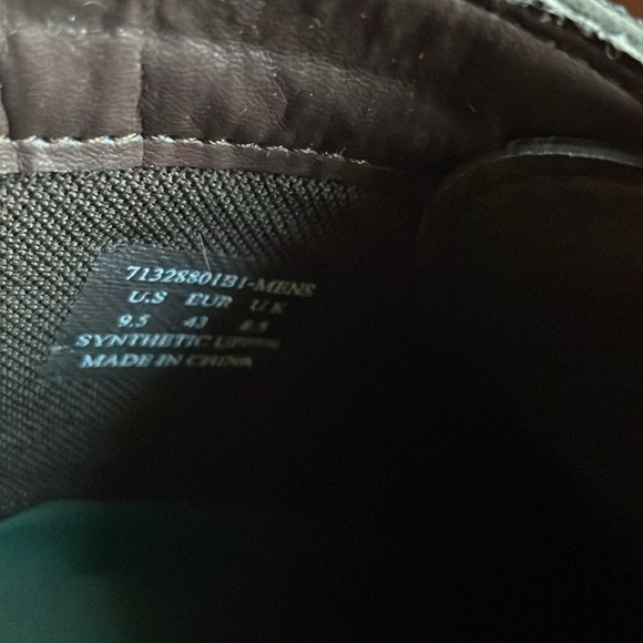 ⭐️SALE⭐️Men’s BASS brown Chugga boots with denim trim - Picture 6 of 6